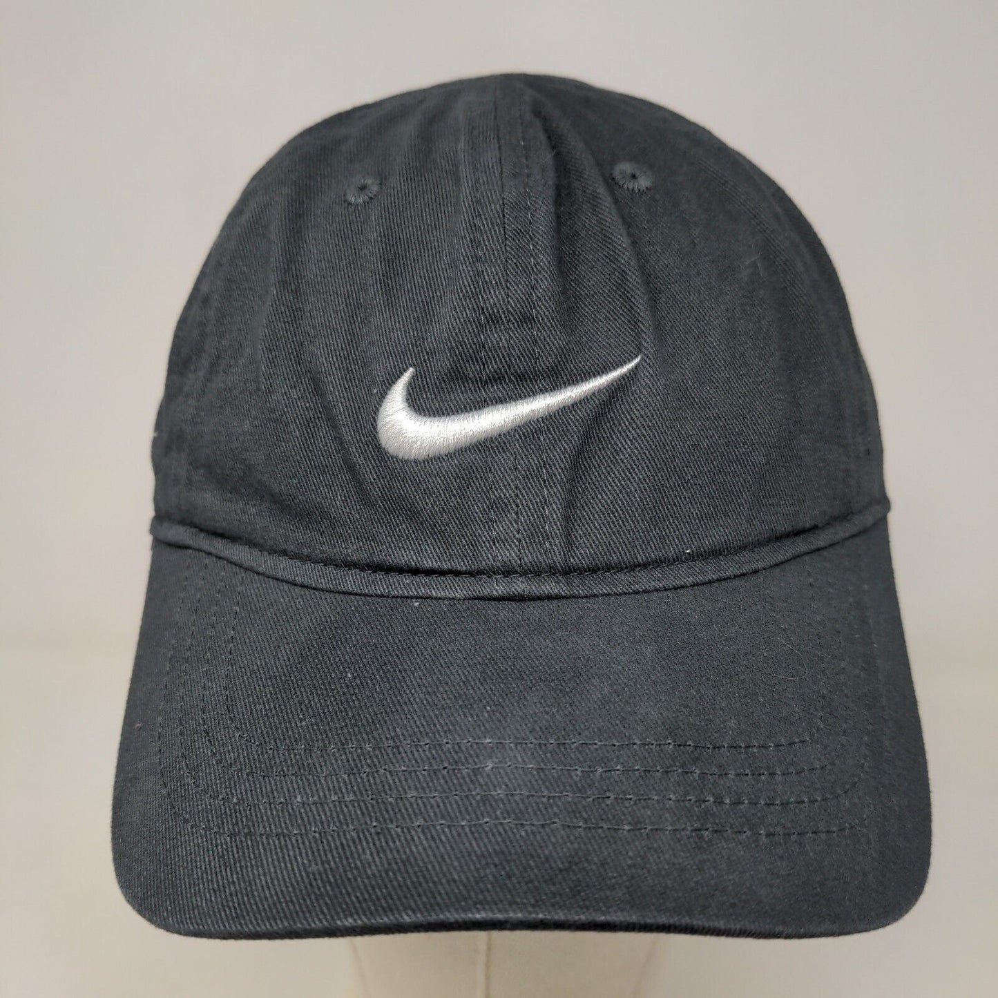 Nike Boy's Strapback Hat Gray Size Child Embroidered Swoosh Logo