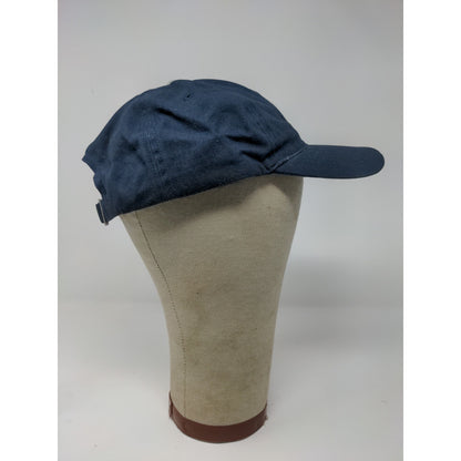 Port and Company Pepsi Slideback Hat Embroidered Logo Spell Out Blue