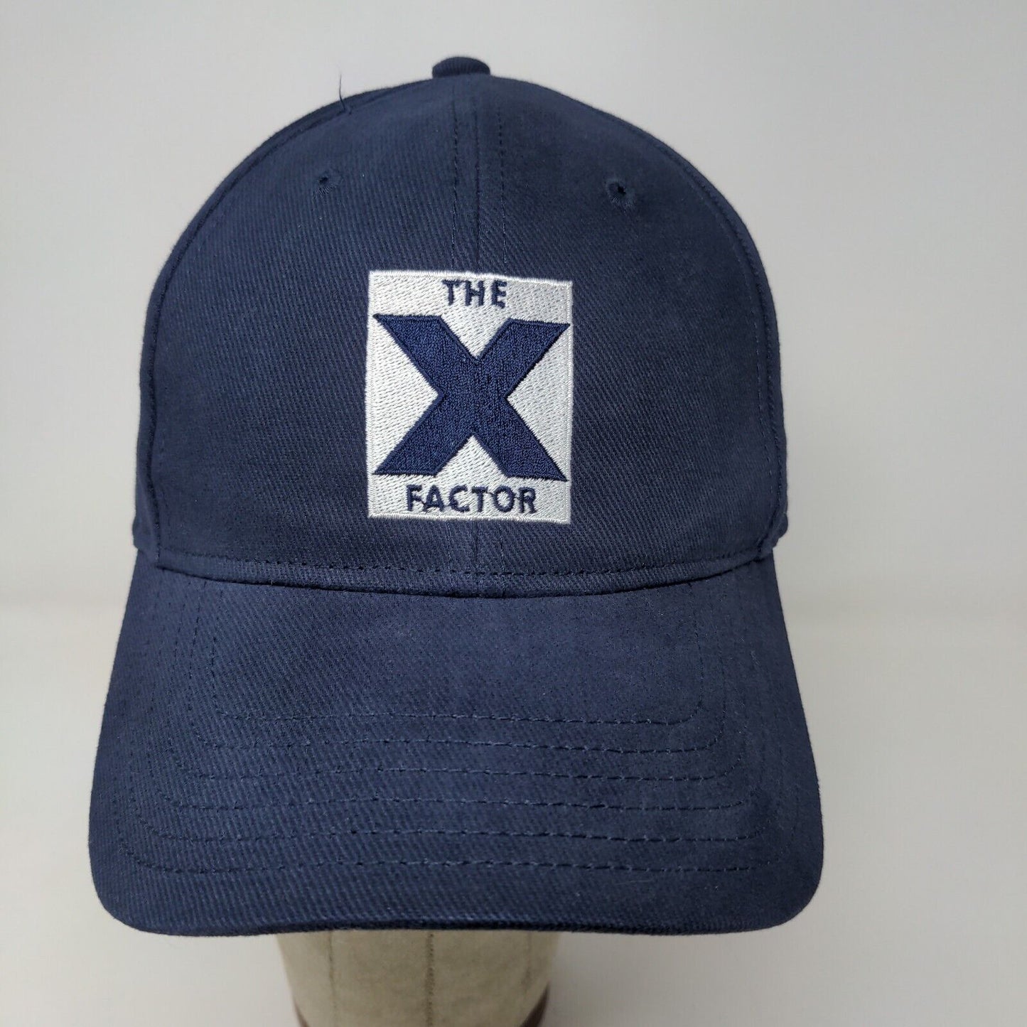 Otto Men's The X Factor Hat Blue OSFM Strapback Embroidered Logo