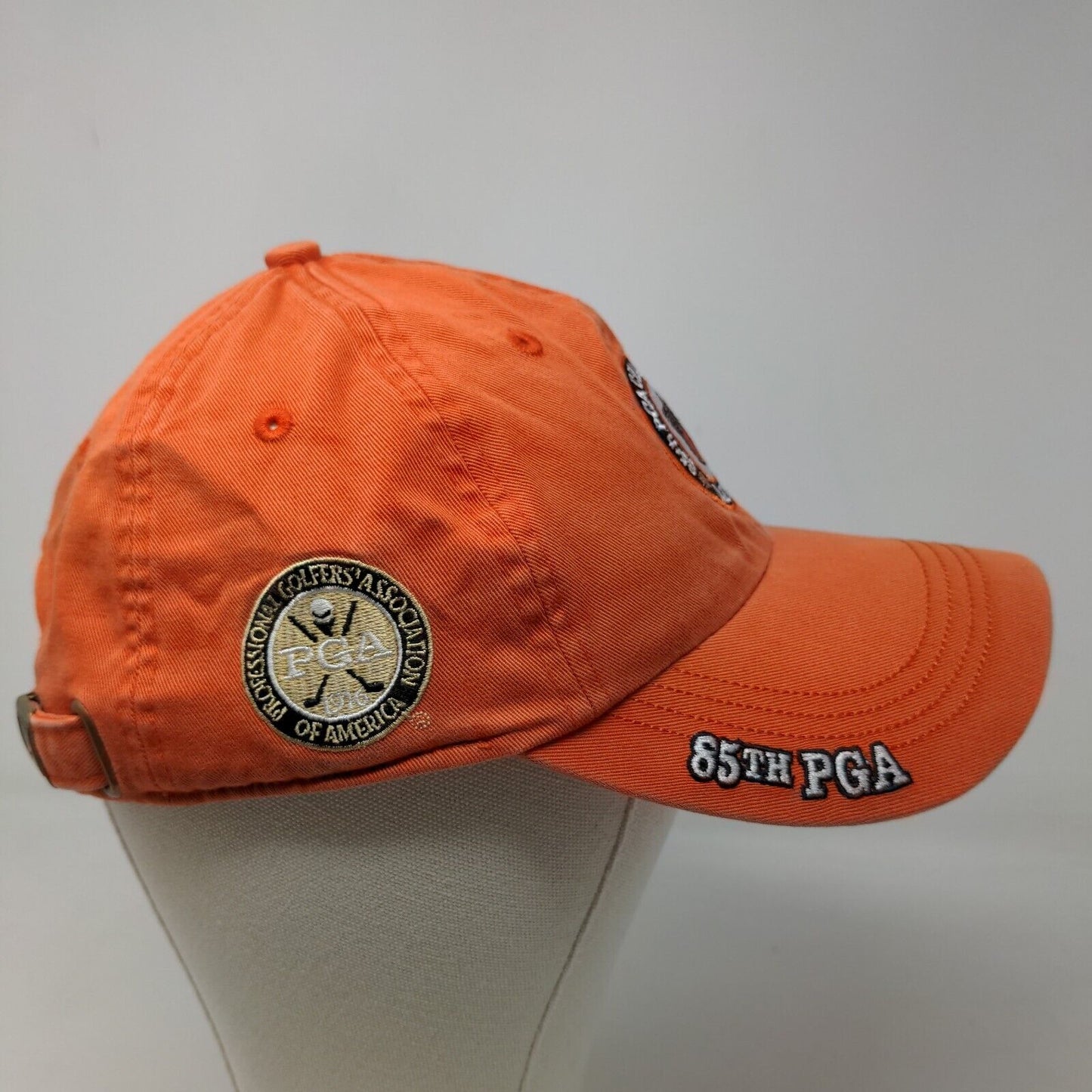 PGA of American Men's Slideback Hat Orange Adjustable 85th PGA Championships