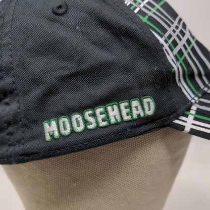 Karbon Men's Moosehead Snapback Hat Black One Size Embroidered Logo Cotton