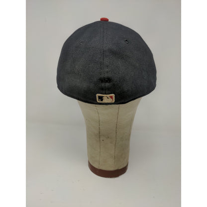 New Era 59Fifty On Field MLB Hat Boston Red Sox Size 7 5/8 Black Embroidered