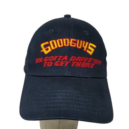 Good Guys Men's Slideback Goodyear Cap Hat 2010 Blue Adjustable Embroidered Logo