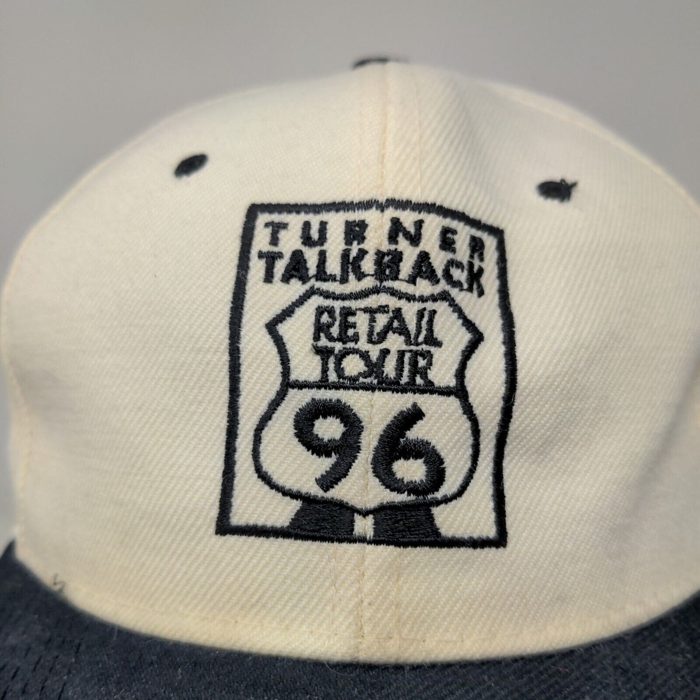 H Kap Men's Snapback Turner Talkback Retail Tour 96 Cream OSFA Snapback Vintage