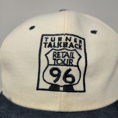 H Kap Men's Snapback Turner Talkback Retail Tour 96 Cream OSFA Snapback Vintage