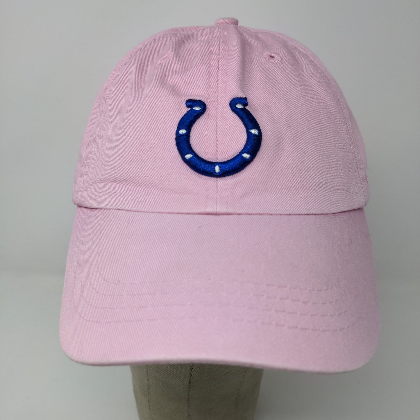 Reebok NFL Indianapolis Colts Breast Cancer Awareness Slideback Hat OSFA Pink