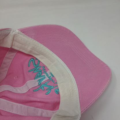 Lucky 7 Women's Strapback Hat Pink Adjustable Embroidered Sharky's Venice FL