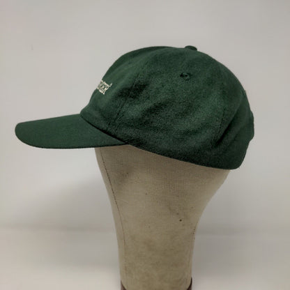 Longaberger Men's Slideback Hat Cap Green Embroidered Logo Spell Out