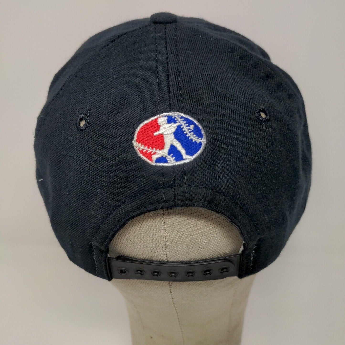 Little League Mens Central Regional Hat Black Red OSFA Snapback Vintage 2001