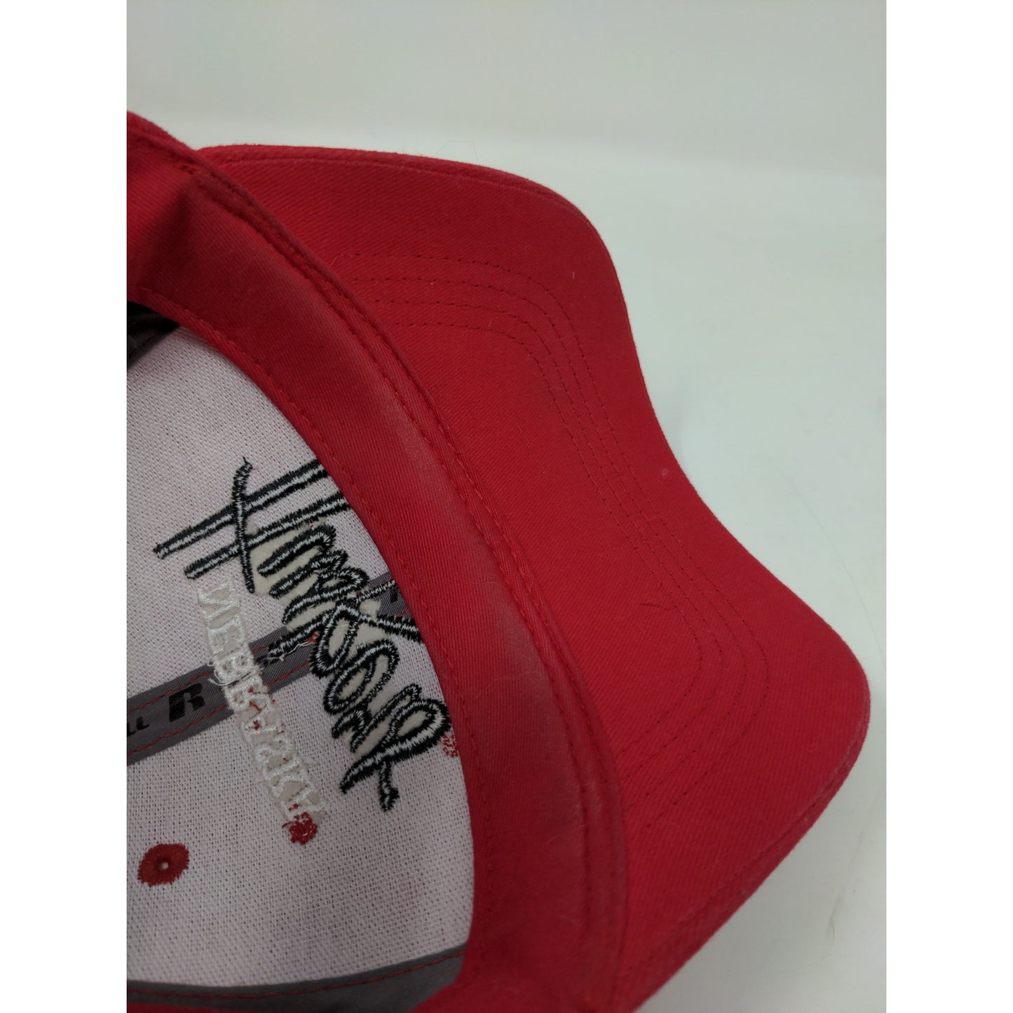 Russell Nebraska Huskers Strapback Hat Adjustable Red Embroidered