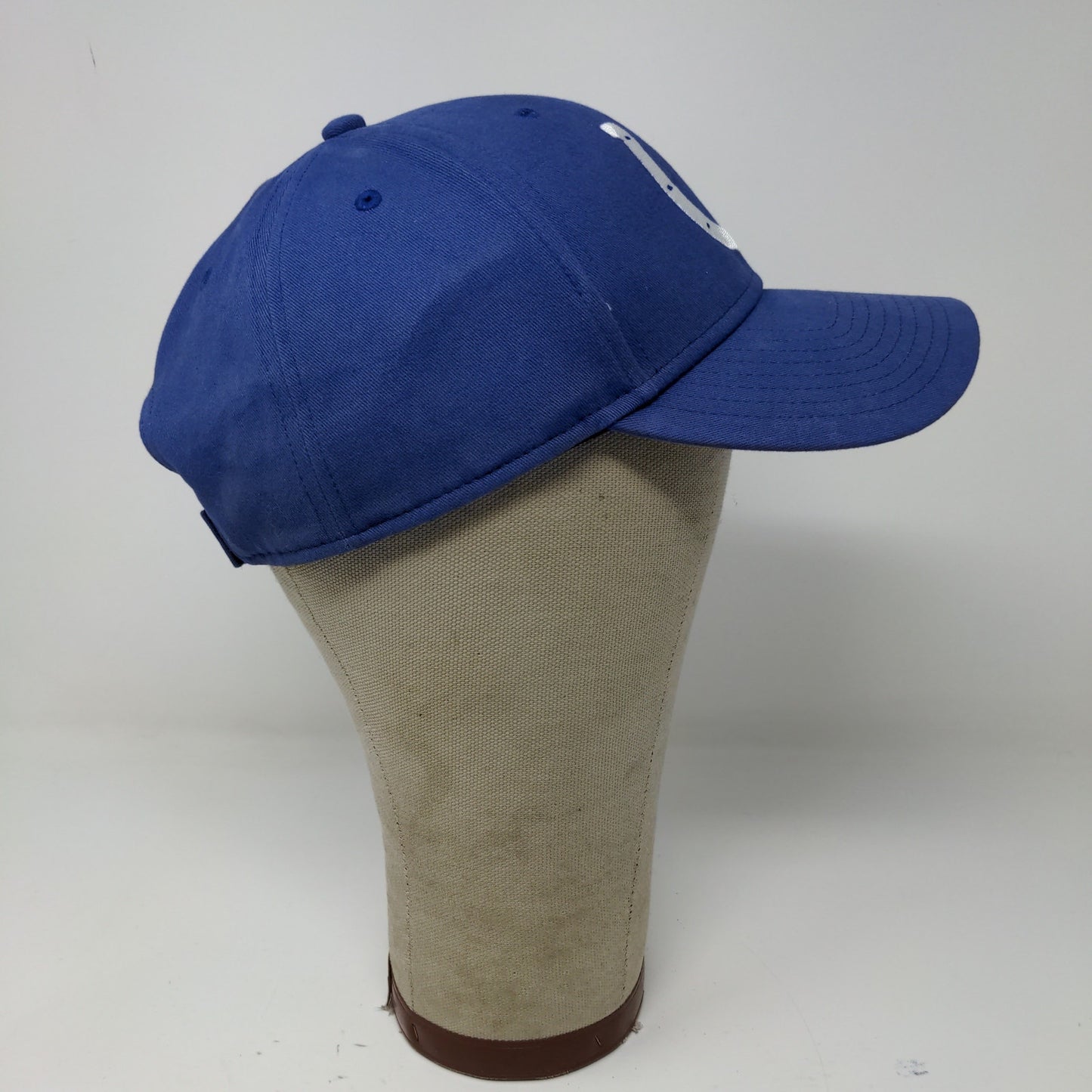 NFL Team Indianapolis Colts Strapback Hat OSFA Blue Embroidered Horseshoe Logo