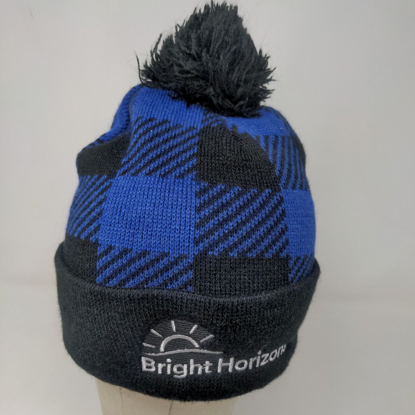 Hit Wear Men's Bright Horizons Knit Beanie Hat Embroidered Logo