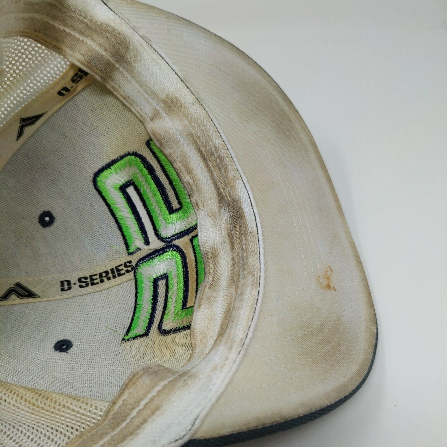 Vintage NASCAR Driver #55 Lime Green / Black Embroidered Baseball Hat