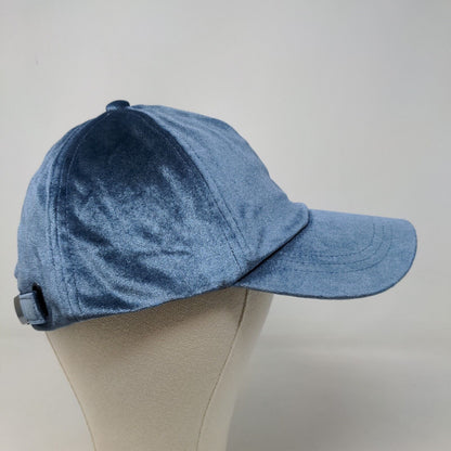 Unbranded Men's Slideback Hat Velour Size OSFM Polyester Blend Blank