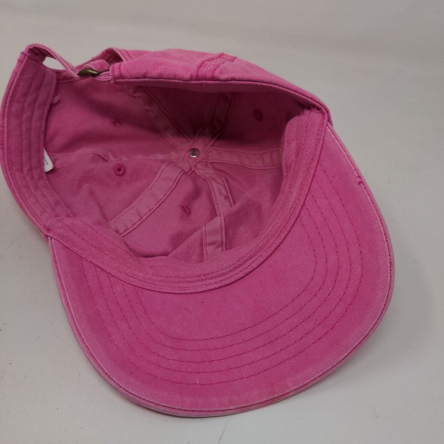 Unbranded Women's Slideback Hat Pink Size OSFM Adjustable Blank