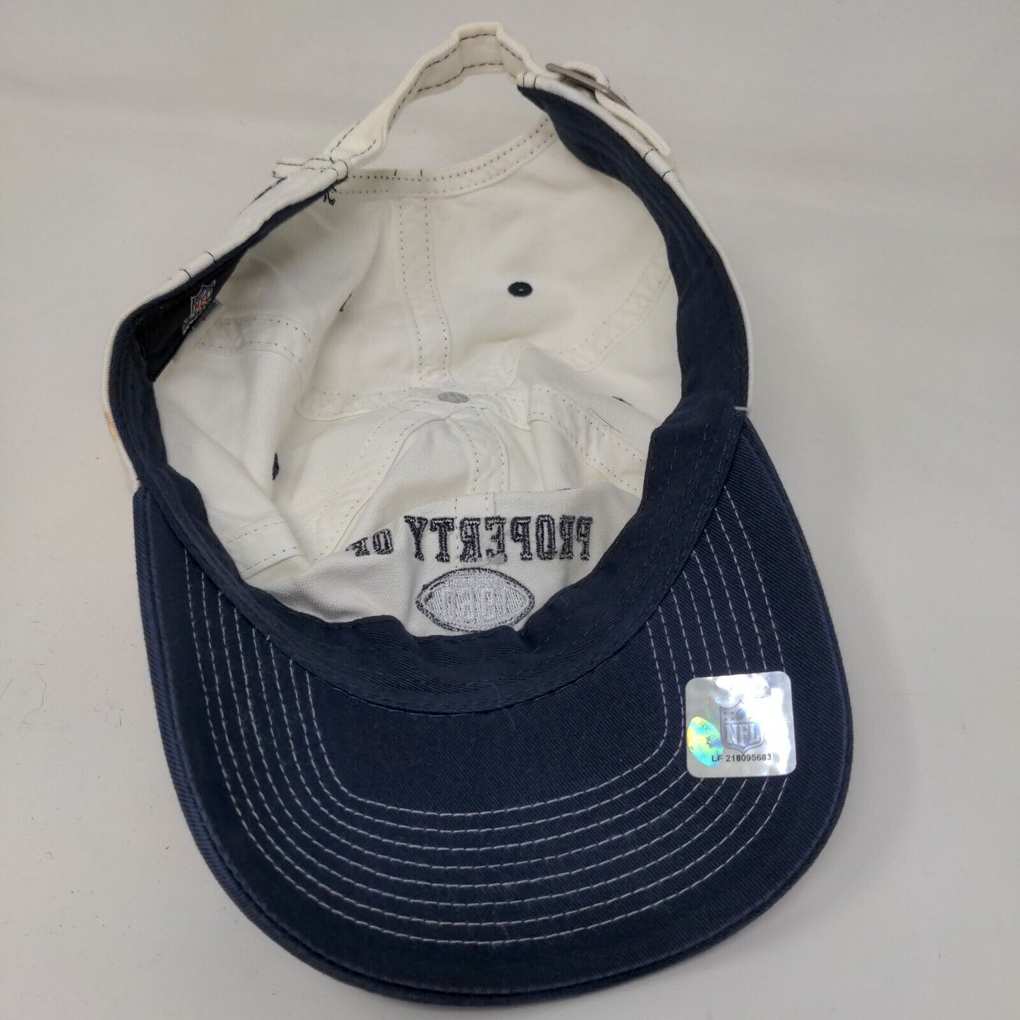 Reebok NFL Fan Apparel Men's Slideback Hat White OSFA New England Patriots 1960