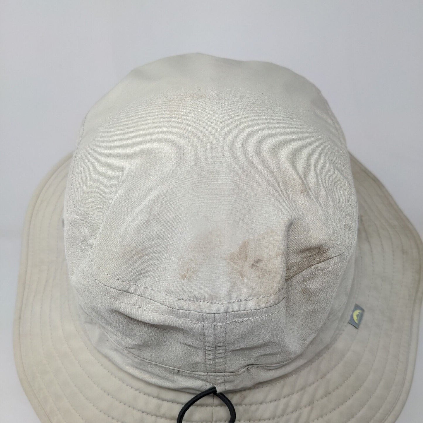 Solar Escape Women's Wide Brim Sun Hat Tan OS Drawstring 100% Polyester