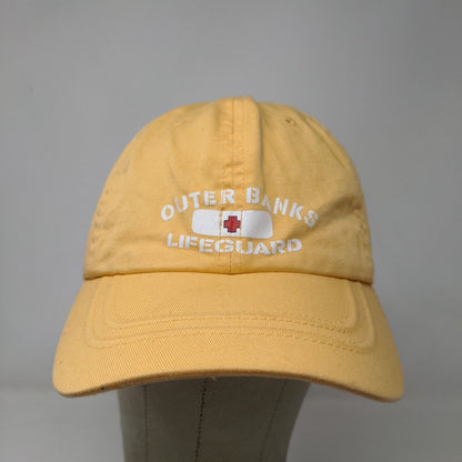 Strand Headwear Men's Strapback Hat Orange OSFA Outer Banks Lifeguard