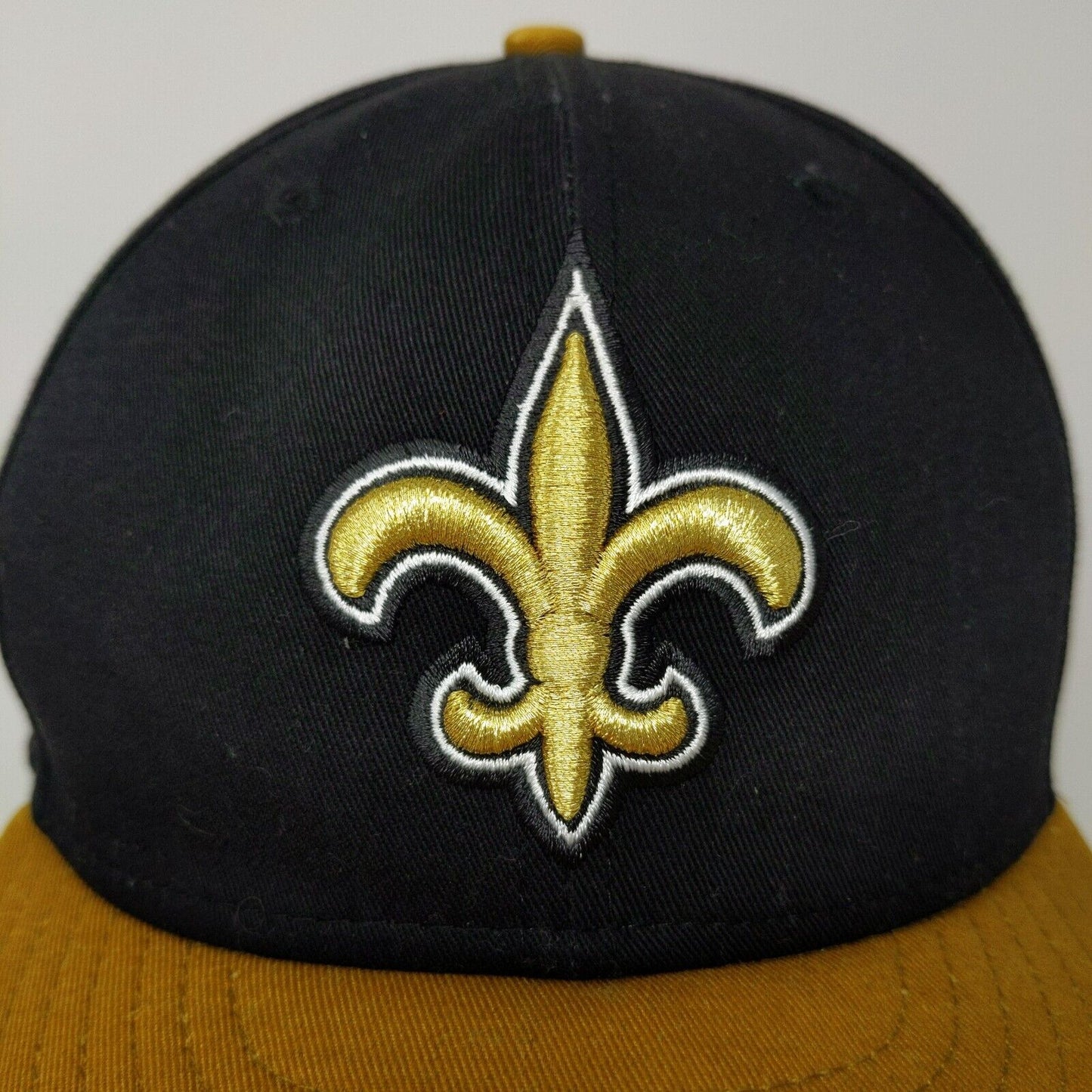 NFL New Orleans Saints Football Black Gold Snapback Hat Cap New Era 59Fifty ADJ