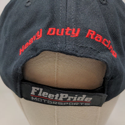 Fleet Pride Motorsports Men's Strapback Hat Black Embroidered #70 Yellow Racing