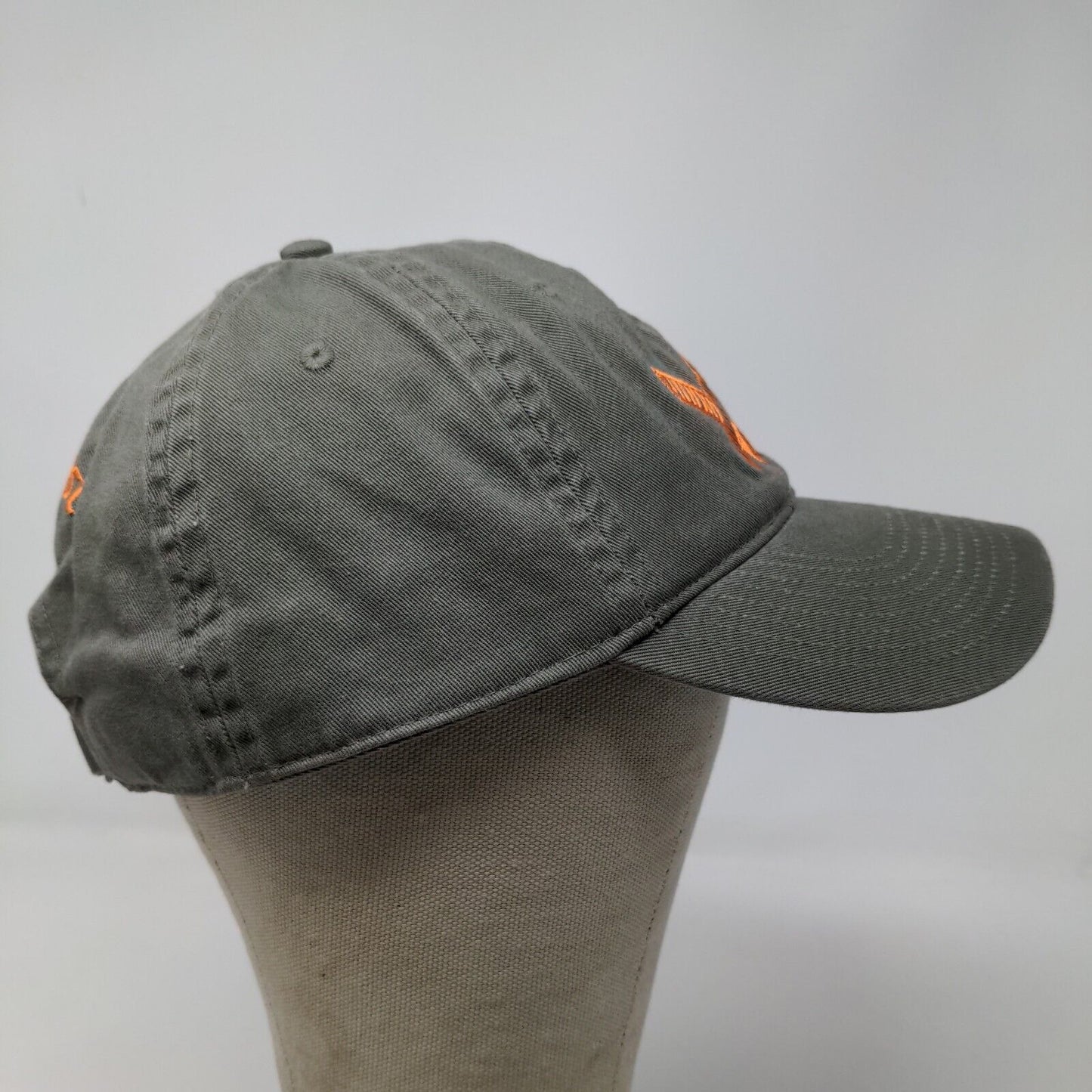 William Rast Racing Men's Slideback Hat Gray Adjustable Embroidered Logo