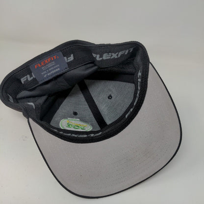 Mosquito Joe Mens FlexFit Hat Black Stretch Embroidered Logo Pest Control
