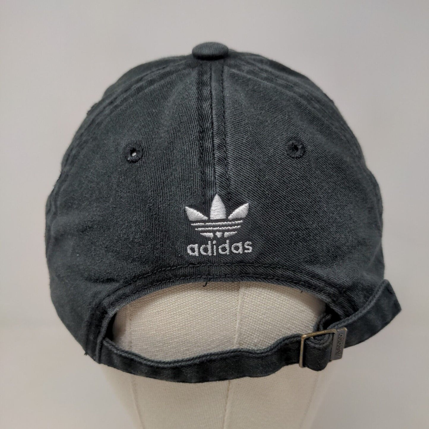 Adidas Men's Slideback Hat Black Size OS Embroidered Trefoil Logo