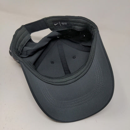 Nike Legacy91 Dri Fit Men's Strapback Hat Black OSFM Krieg Devault Logo