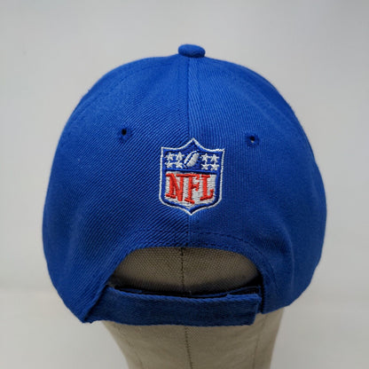 NFL Men's Indianapolis Colts Strapback Hat Blue Embroidered Logo