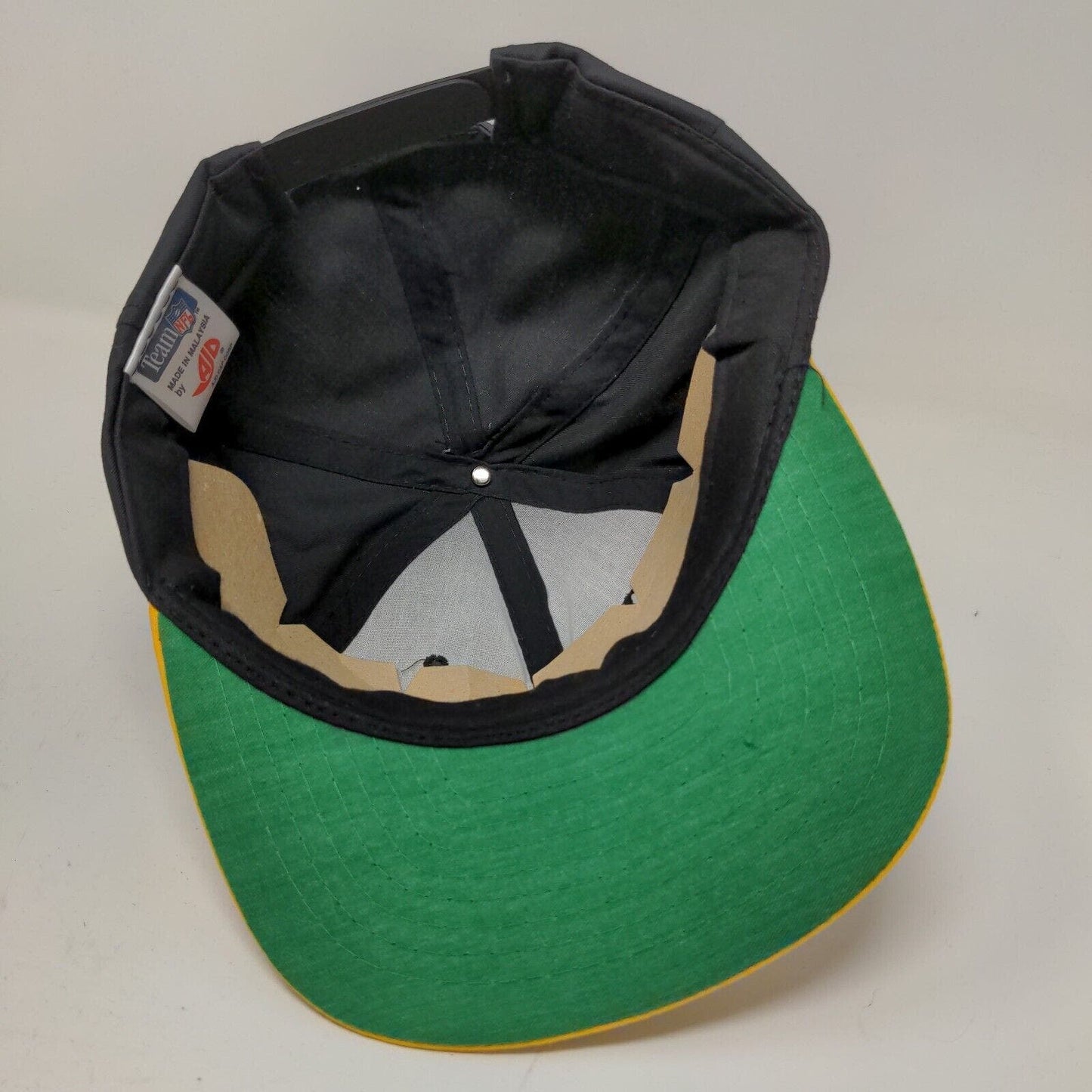 Team NFL Men's Snapback Hat Black Size OSFA Embroidered Pittsburgh Steelers Logo