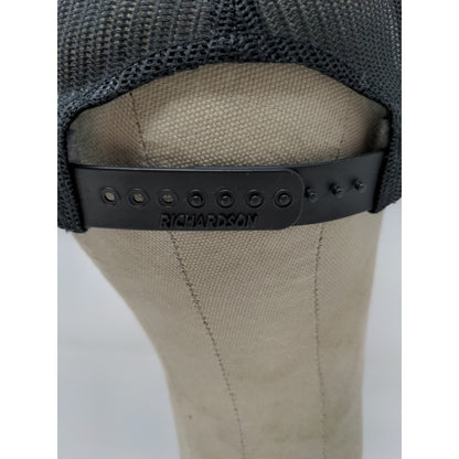 Idaho Golf Mesh Back Snapback Hat Love Where You Golf Gray Embroidered