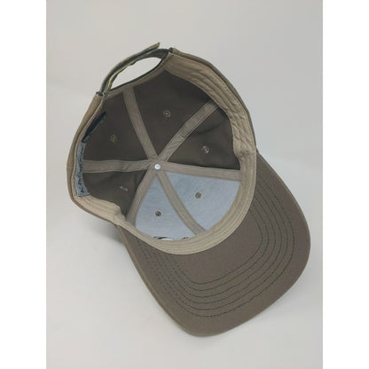 Cargill Camo & Brown Strapback Hat Embroidered Logo Spell Out K Products Cap