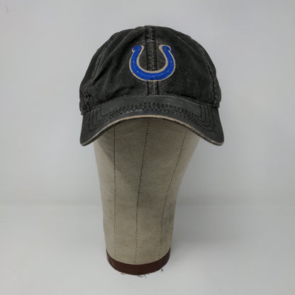 Reebok NFL Indianapolis Colts Football Fitted Hat Size M/L Black Camo Under Bill