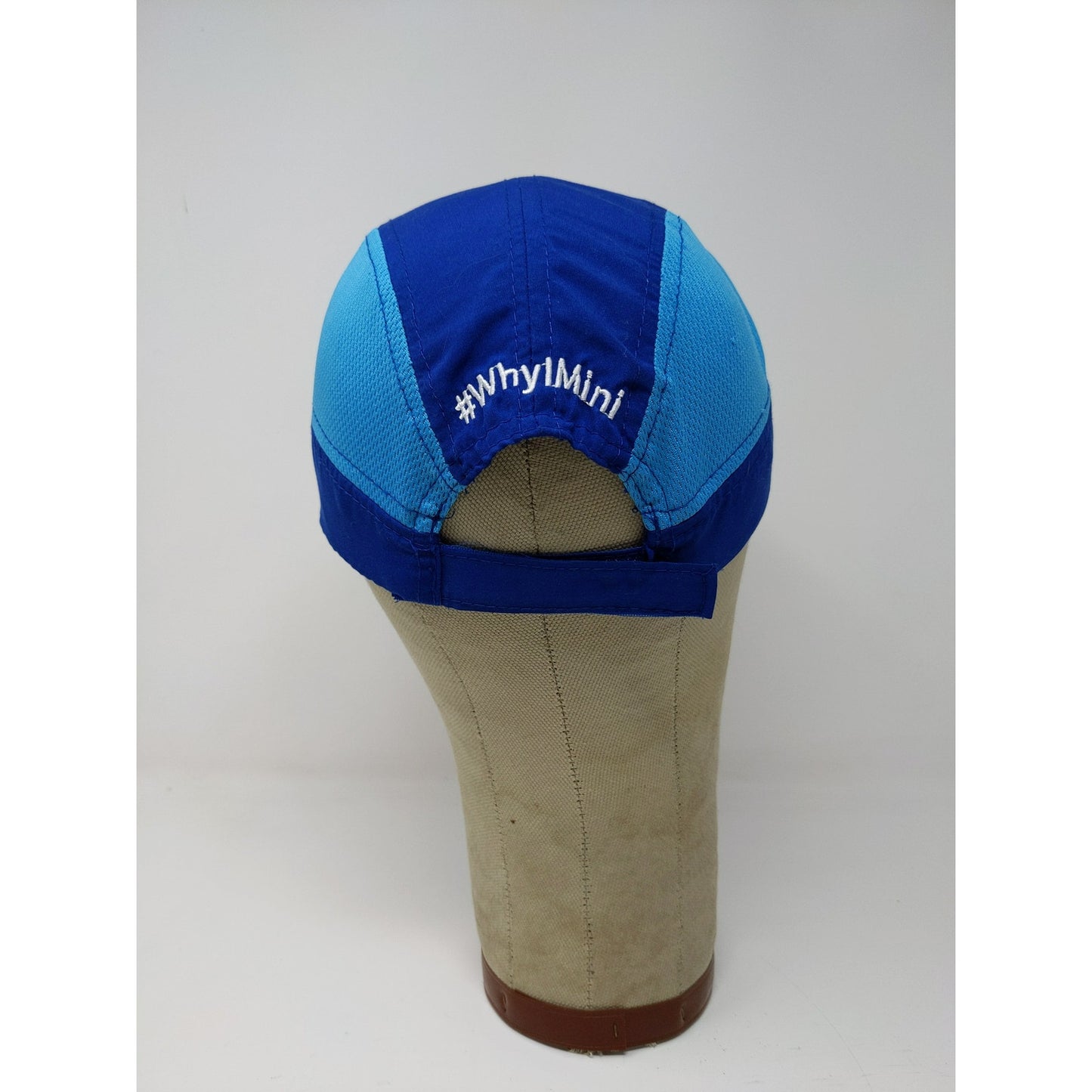 Indy 500 Festival One America Mini Marathon Strapback Hat Embroidered Logo Blue