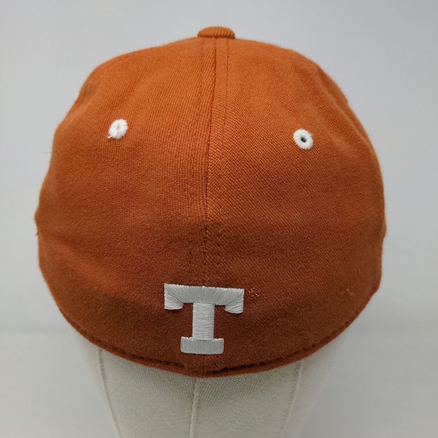 Top of the World Mens Fitted Hat Multicolor Texas Longhorns Embroidered Big Logo