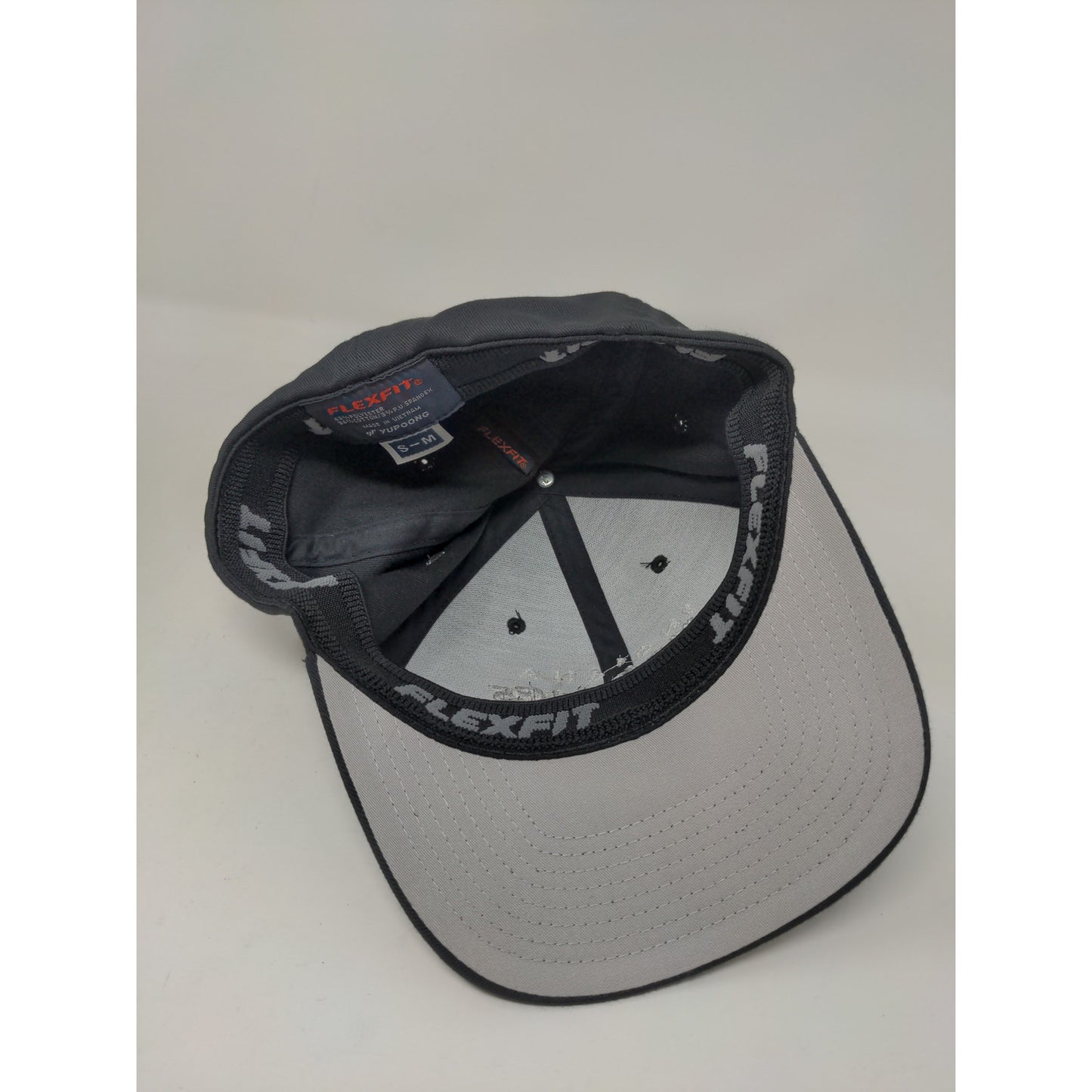 Indiana Shockwaves FlexFit Hat Size S-M Black Embroidered Spell Out