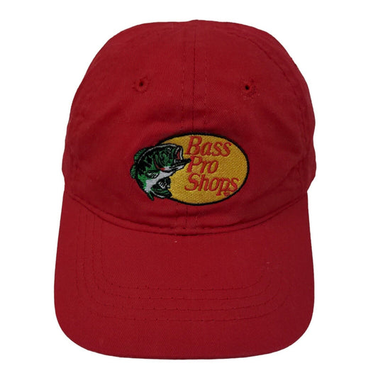 Bass Pro Shops Boys Toddler Hat Red Embroidered Logo Stretchy