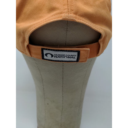 Orange County National Hat Panther Lake OSFA Embroidered Orange
