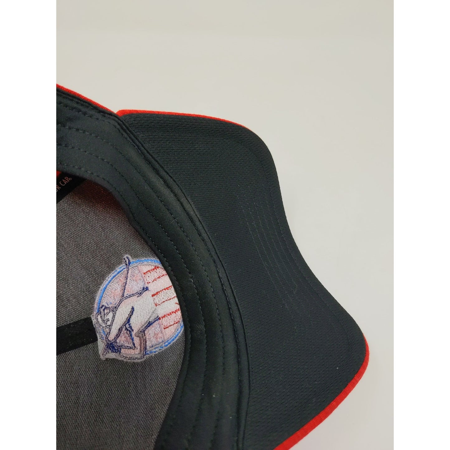 Seamless One Touch Q3 Outdoor Cap Strapback OSFM Golf Logo Embroidered Red