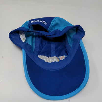 Indy 500 Festival One America Mini Marathon Strapback Hat Blue Embroidered