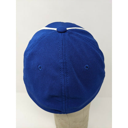 SMG Fighting Angels Staff Hat Flexfit Moisture Management Size L-XL Augusta Blue
