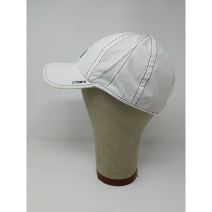 Adidas Climacool Hat White OSFA Embroidered Logo Polyester Blend