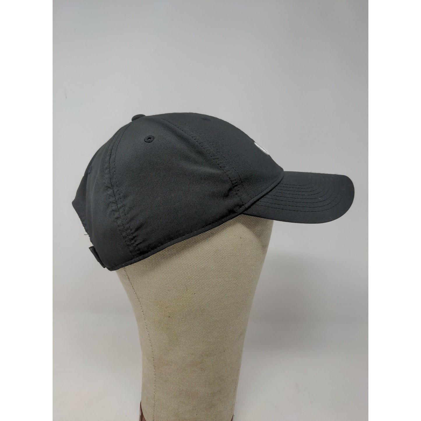 Nike Legacy91 Dri Fit Strapback Hat OSFM Black Embroidered Swoosh