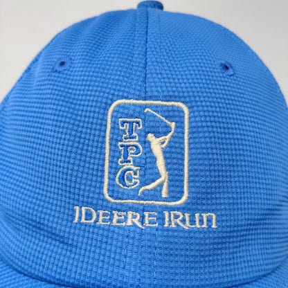 TPC Deere Run Men's Strapback Hat Blue Size OS Embroidered Logo