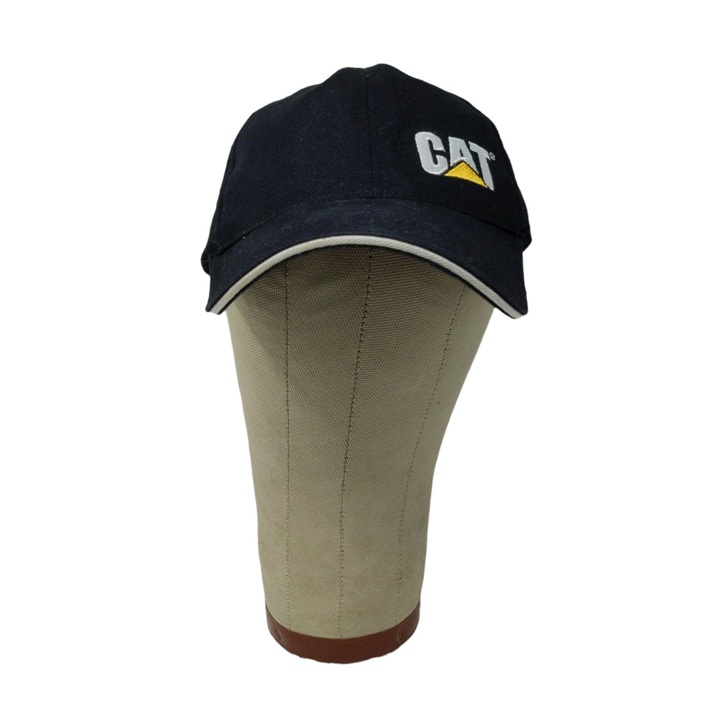 CAT Caterpillar Official Slideback Hat Embroidered Logo Black