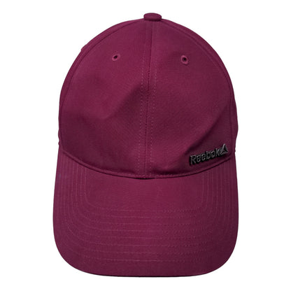 Reebok Women's Slideback Hat Red Burgundy Size OSFW Spell Out Logo