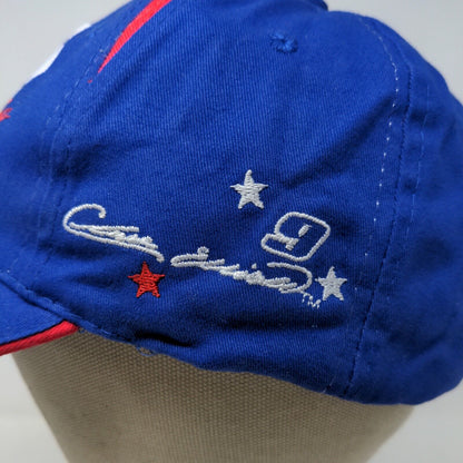 Napa Racing Men's Strapback Hat Blue OSFM Embroidered Logo Fallen Heroes Fund