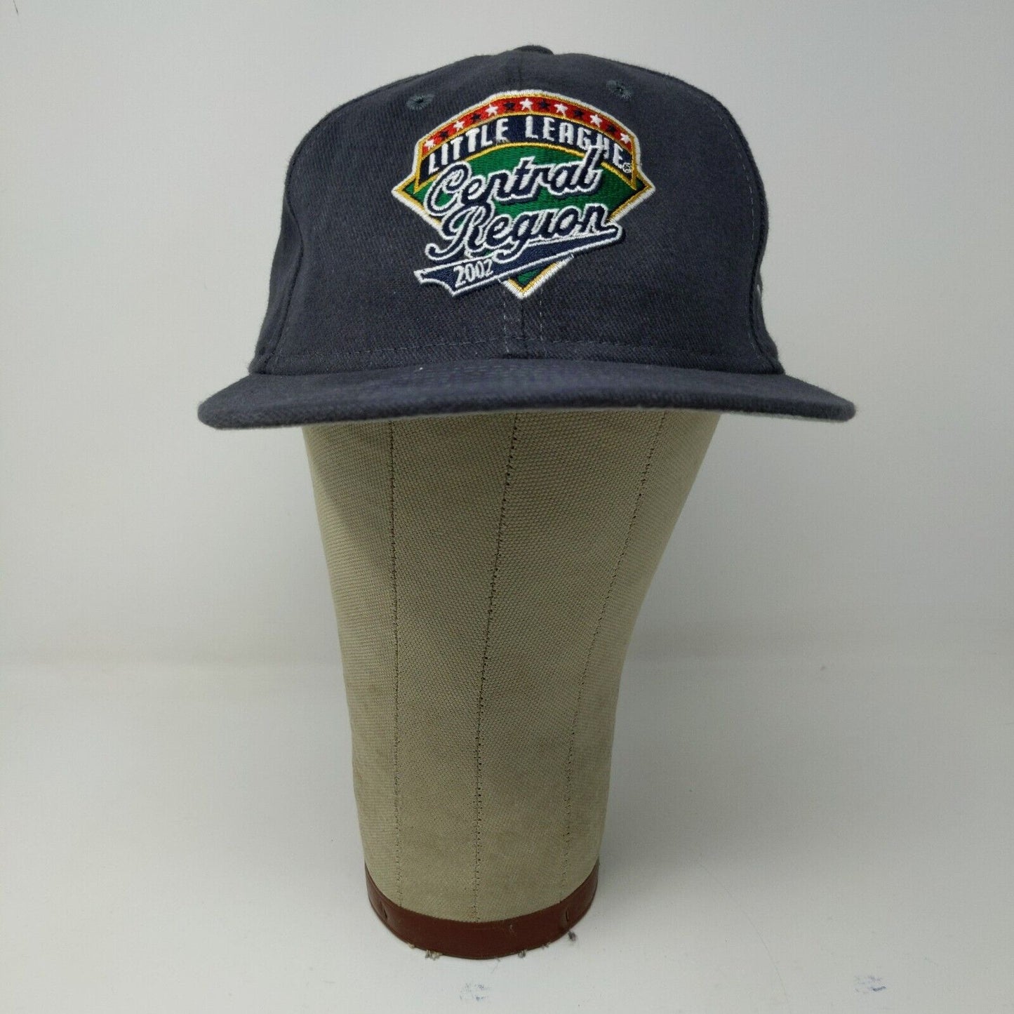 New Era 2002 Little League Central Regional Baseball Hat Cap SZ M / L Made USA