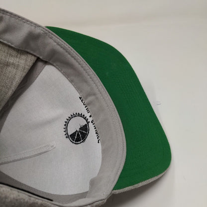 Tequila Sunrise Snapback Hat Gray Adjustable Embroidered Logo