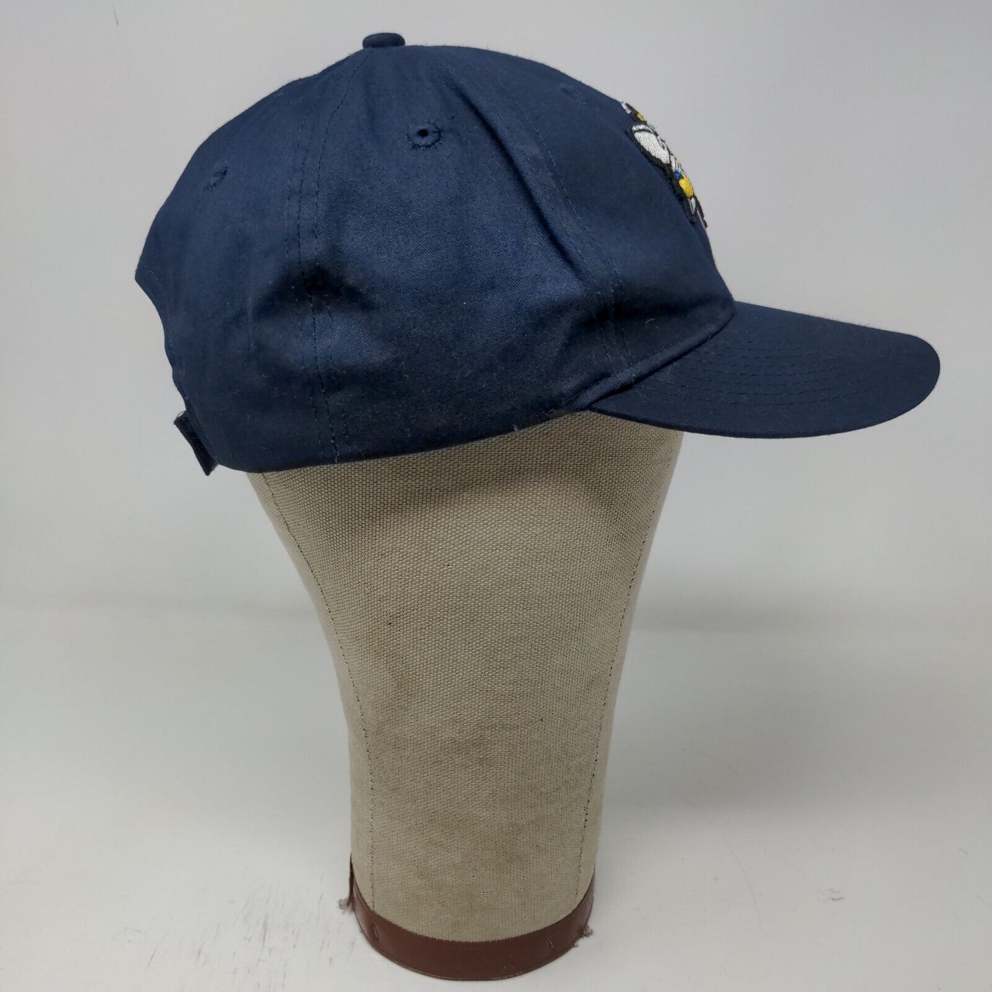 Binghamton Mets Mens Minor League Strapback Hat Blue OSFM Embroidered Logo